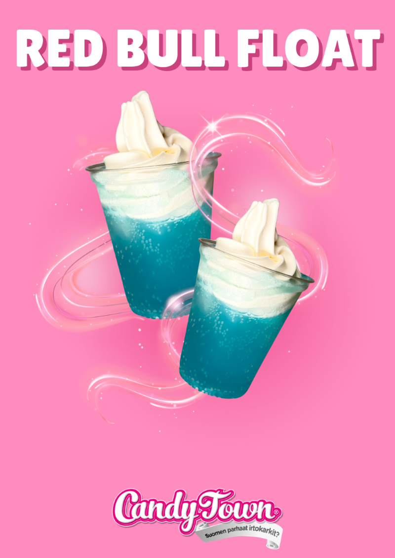 Red Bull Float Candytown