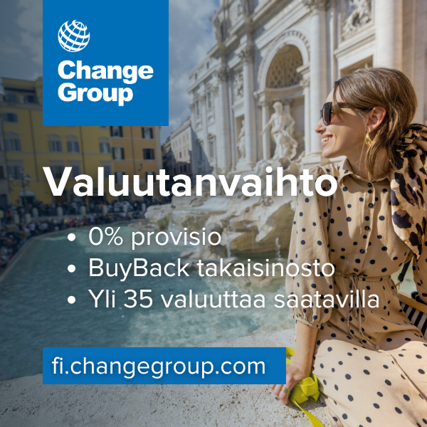Valuutanvaihto ChangeGroup