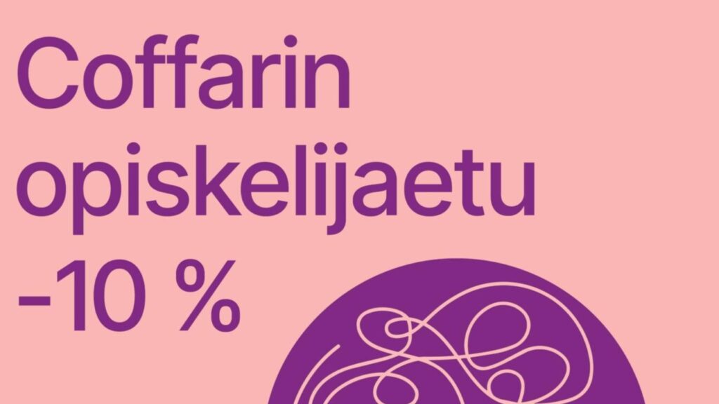 Opiskelijaetu -10% Coffee House