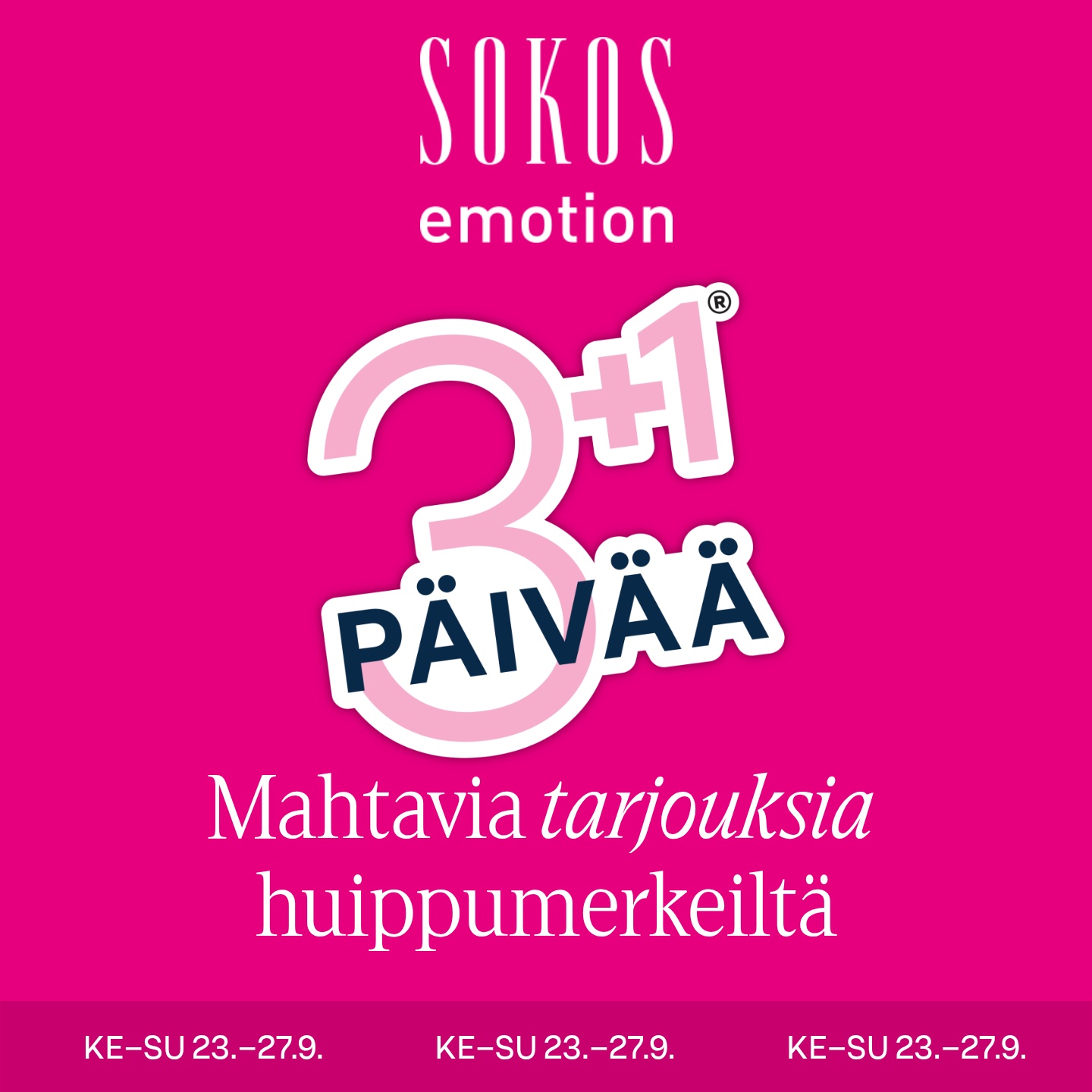 3+1 -päivää Emotion