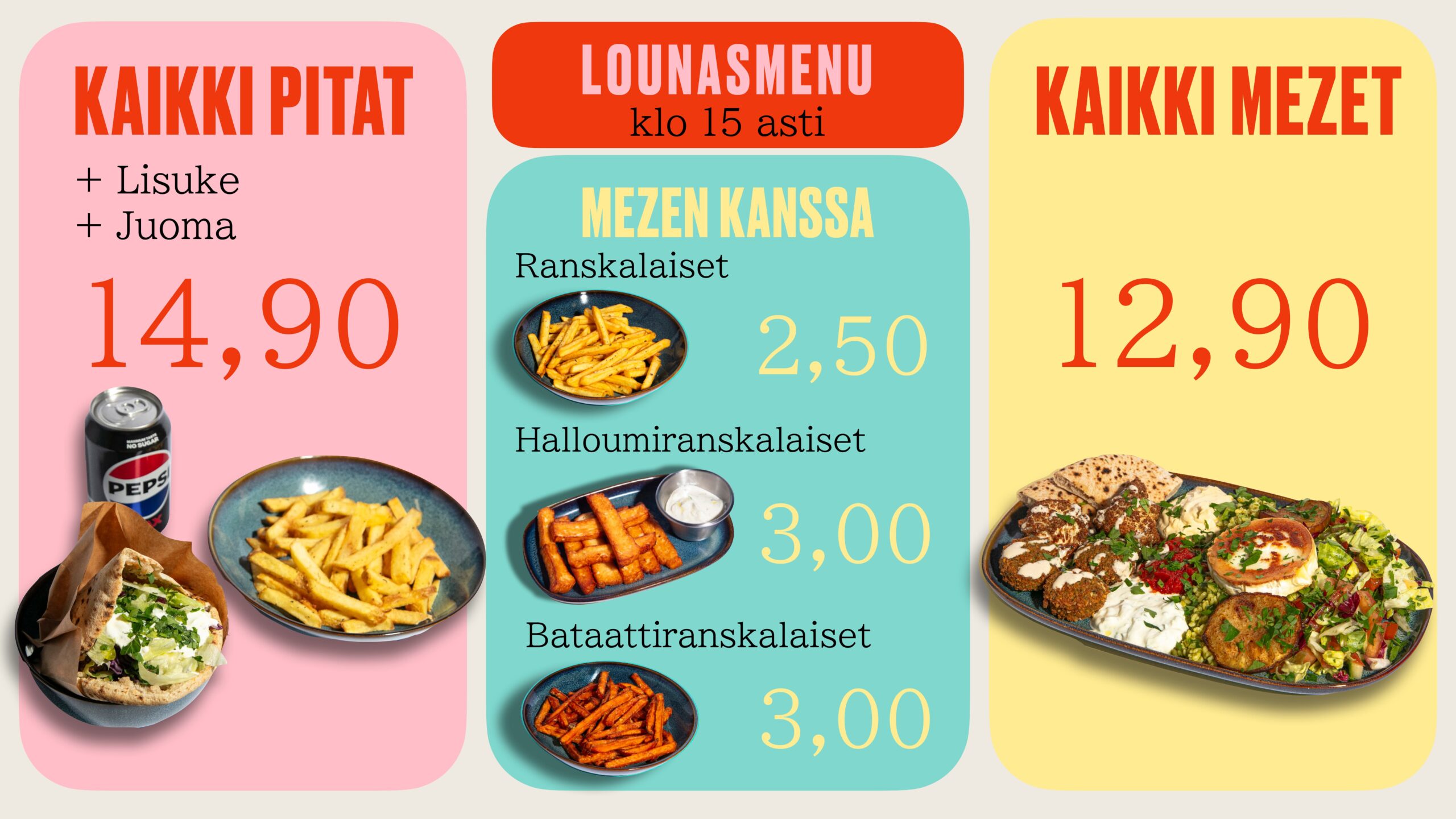 Fafa's Menu Fafa’s