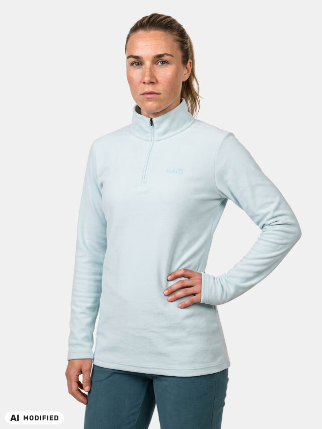 Naisten Trone fleece puolivetoketjulla 50,00 Halti