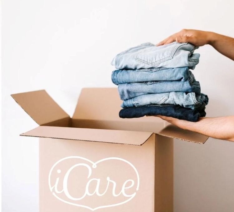 Lahjoittamalla teet hyvää! iCare secondhand
