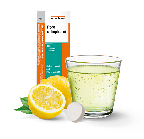 Pore Ratiopharm 10 poretabl. 11,90 € Ison Omenan Apteekki