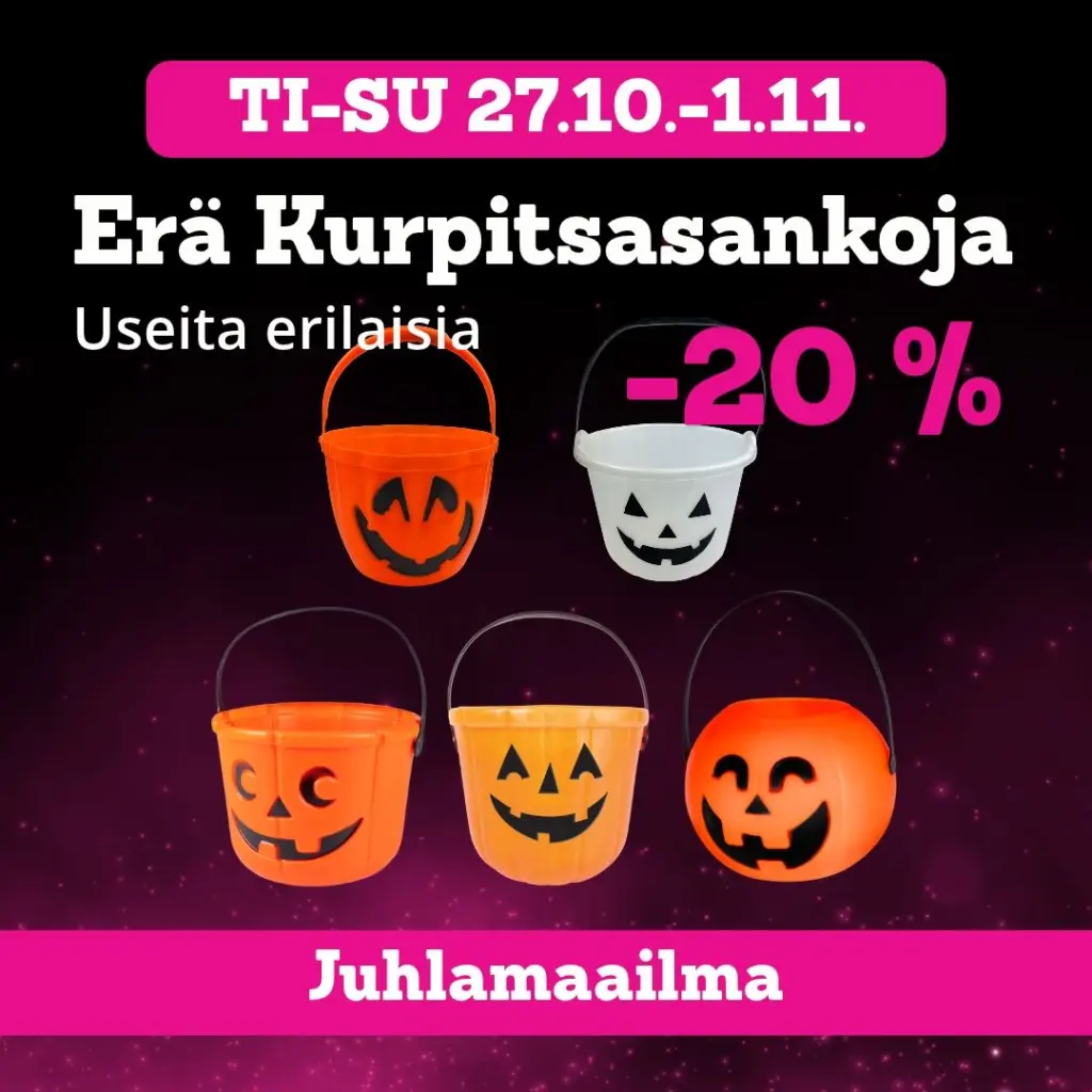 Erä Kurpitsasankoja -20 % Juhlamaailma