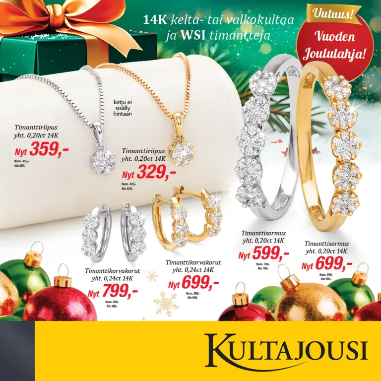 ✨ JOULUN ODOTUS ALKAA KULTAJOUSESTA! 💛 Kultajousi