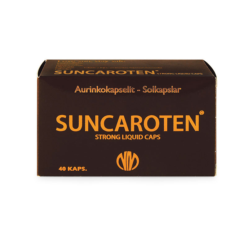 Suncaroten 40 kaps 22,90 € Natural