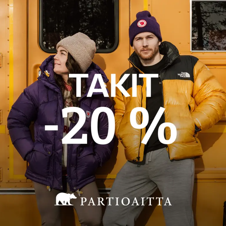 Takit Partioaitasta -20% Partioaitta