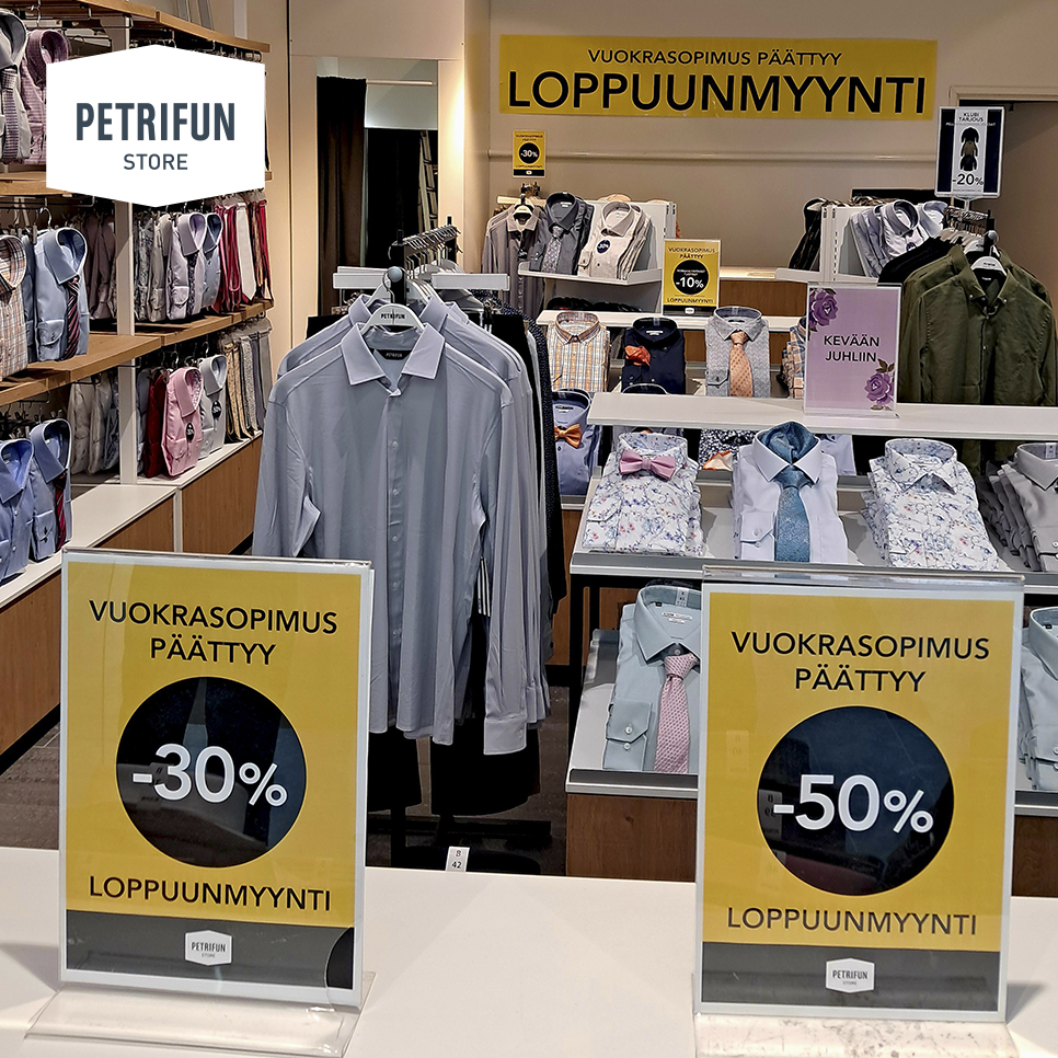LOPPUUNMYYNTI Petrifun Store