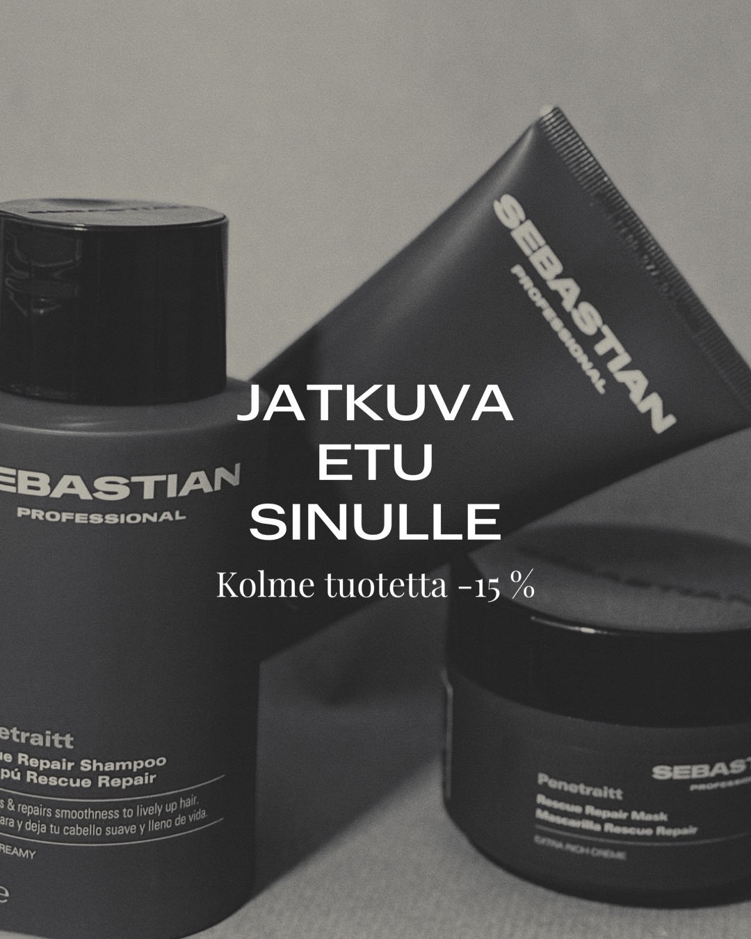 Piece of Hairin jatkuva etu - kolme tuotetta -15% Piece of Hair Iso Omena