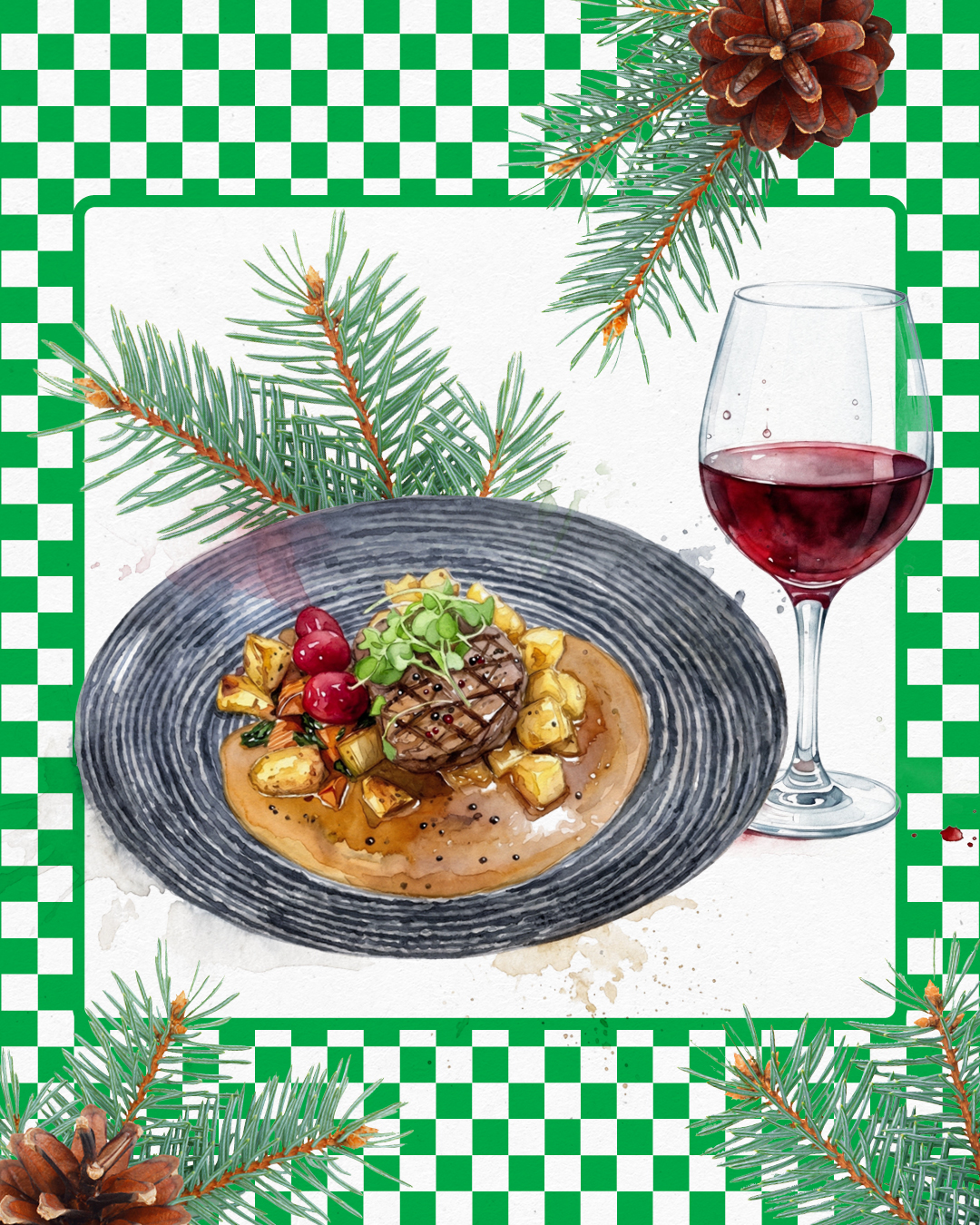 Juhli porukalla! Rosson herkulliset menut S-etukortilla 27€ - 45€ Rosso
