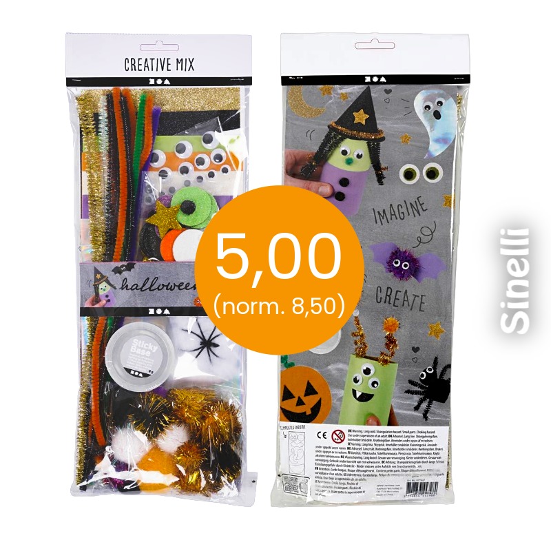 Creativ Mix -halloween Sinelli Askartelukauppa