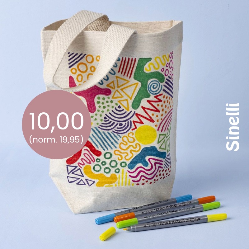 Textile Marker -tekstiilitussit Sinelli Askartelukauppa