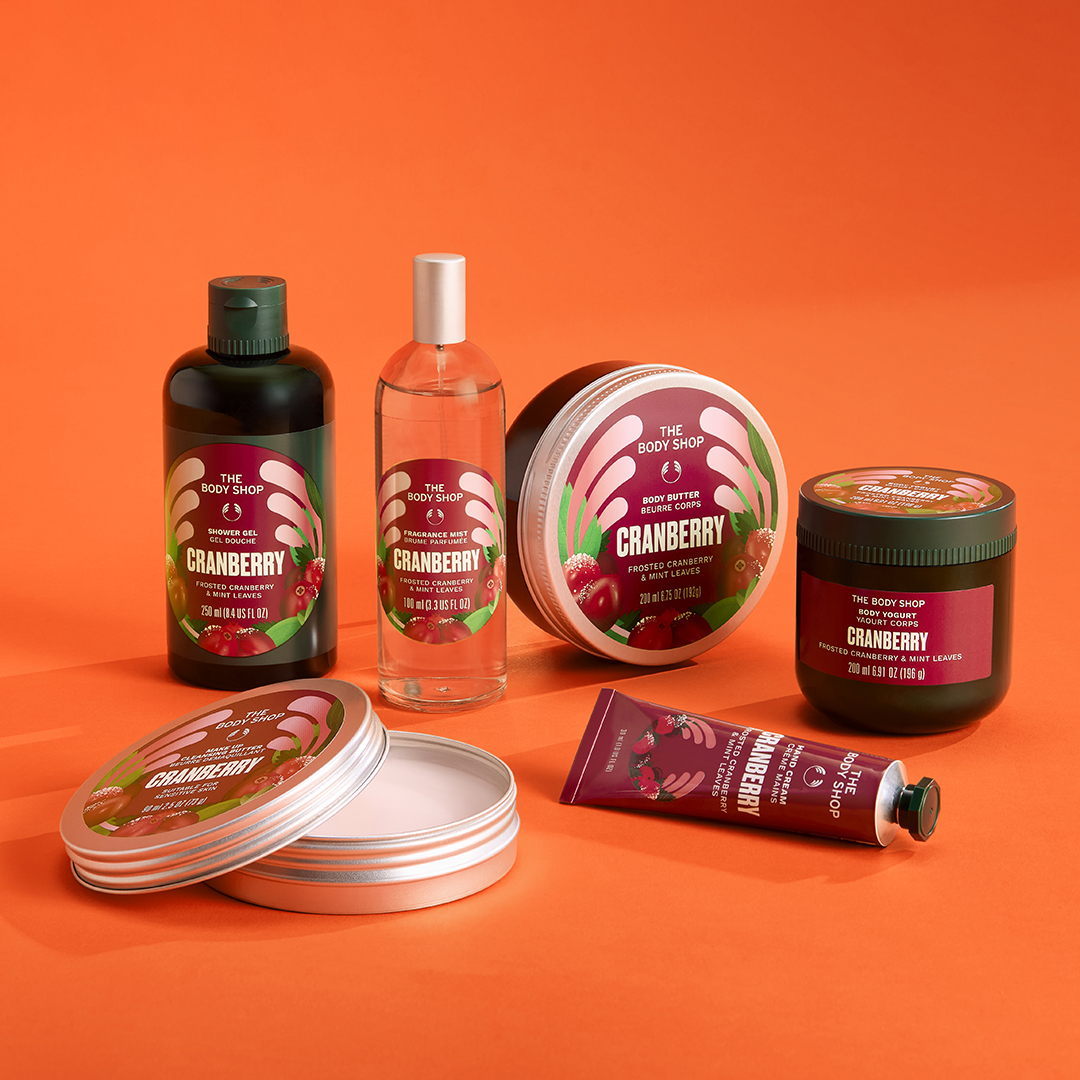 Limited Edition: Cranberry -sarja -25% The Body Shop