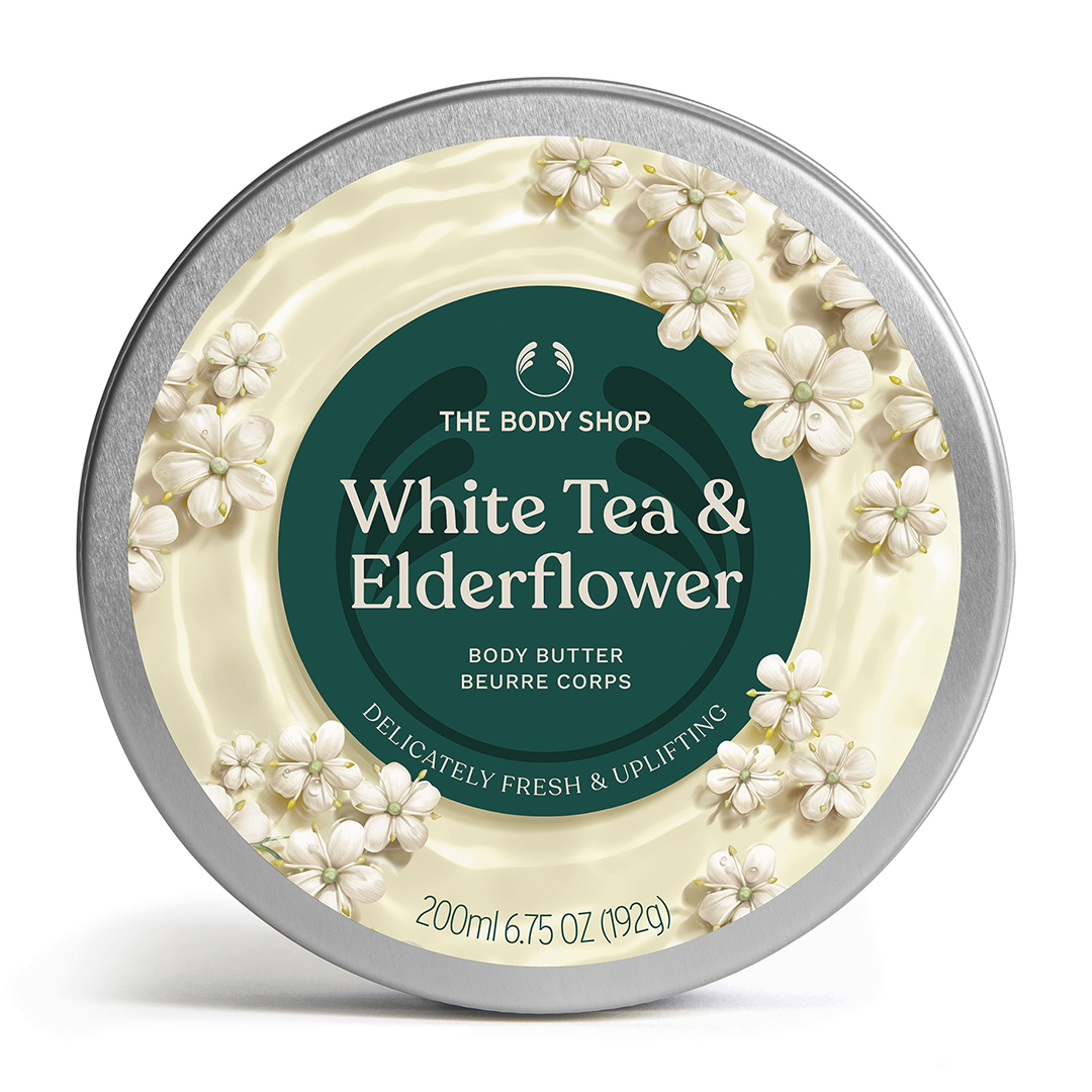 White Tea & Elderflower -sarja -50% The Body Shop