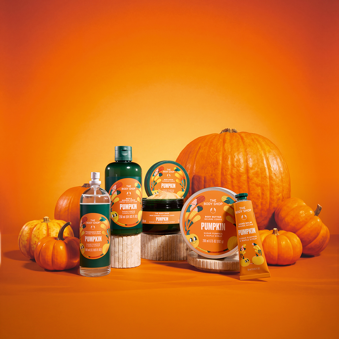 Limited Edition Pumpkin -sarja The Body Shop
