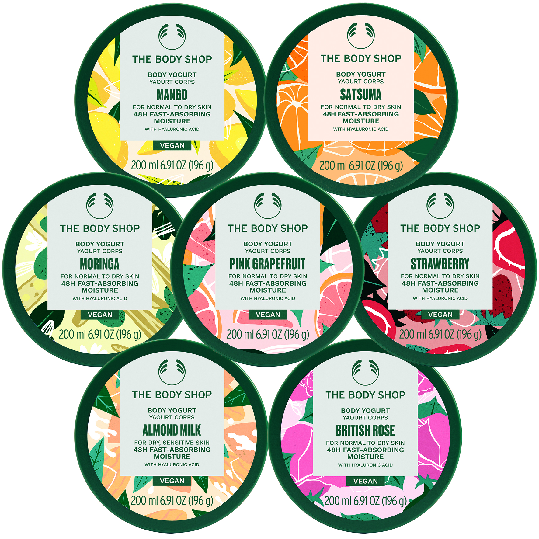 Vartalojogurtit -40% The Body Shop