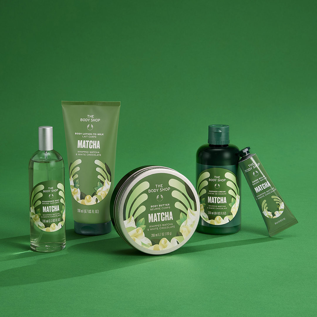 Limited Edition: Matcha -sarja -25% The Body Shop