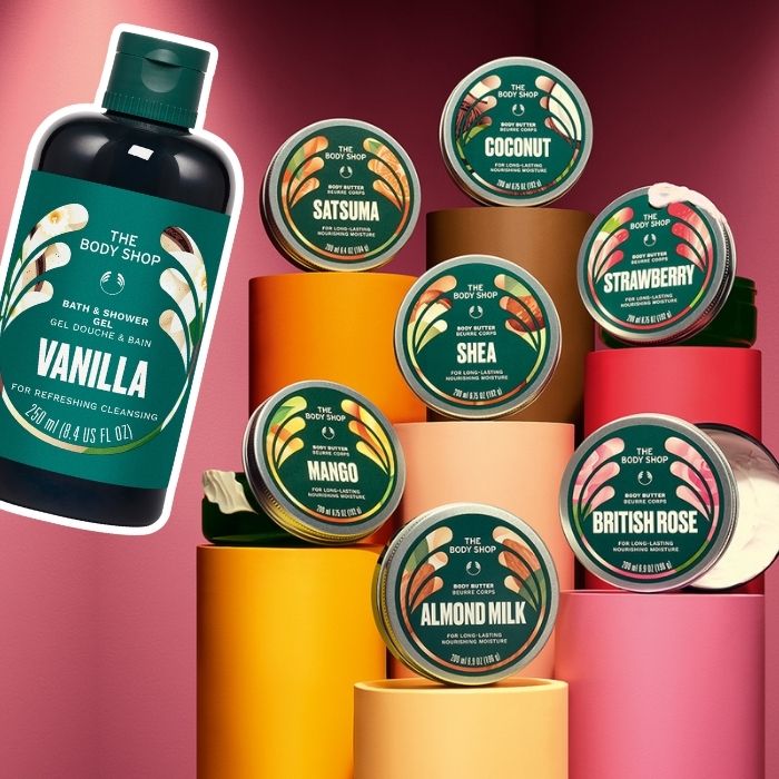 Osta vartalovoi, Vanilla suihkugeeli 2€ The Body Shop