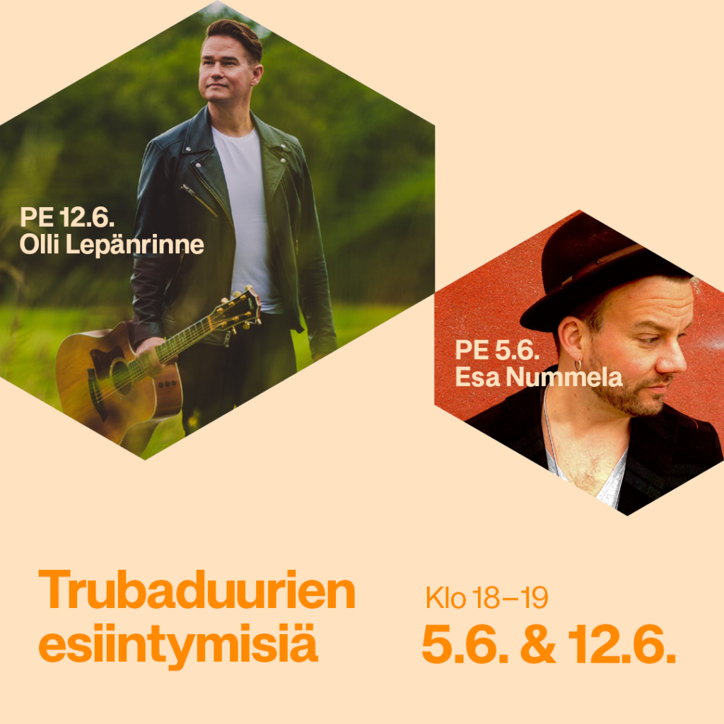 Trubaduuri esiintymiset Iso Omena