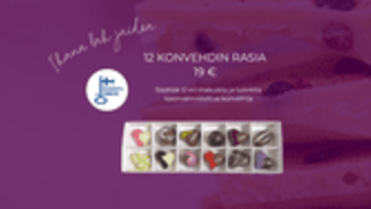 Konvehtirasia 19 € (norm. 21 €) ChocoSomnia