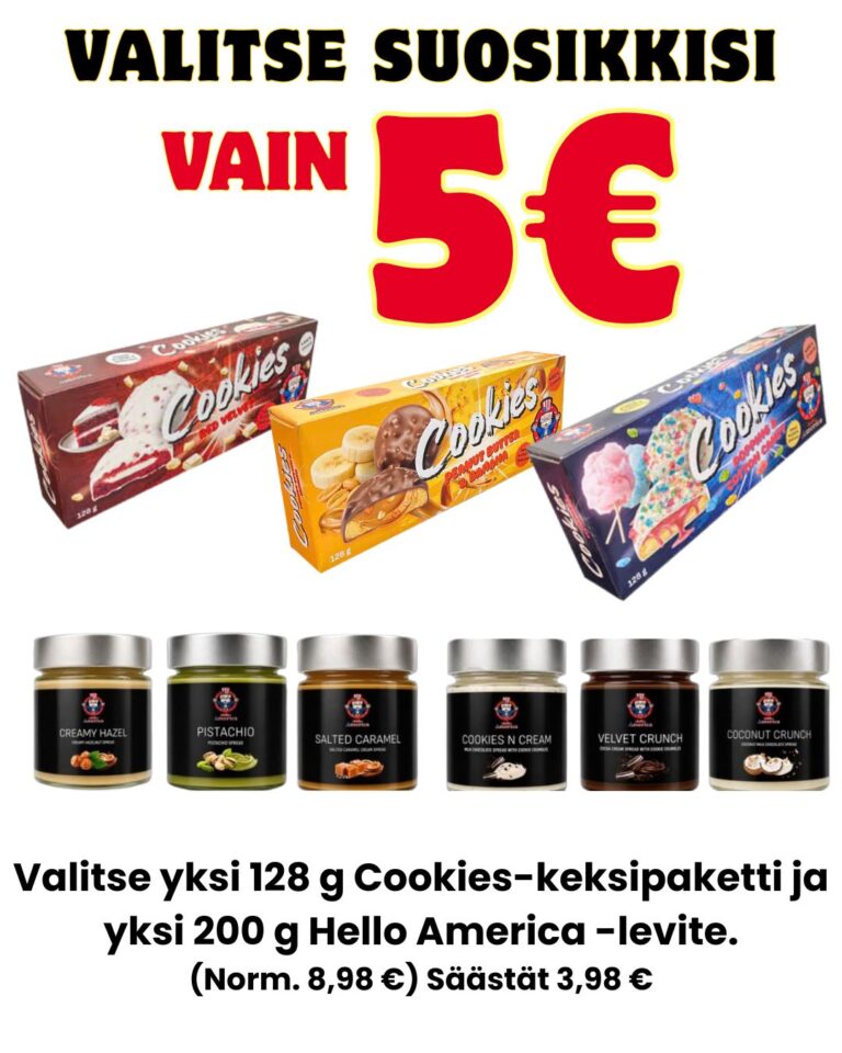 keksipaketti + levite